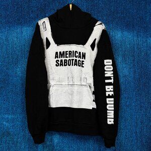 Asap Rocky American Sabotage Rap Hoodie Size Extra Large